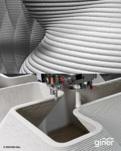 Casas de concreto impressas em 3D