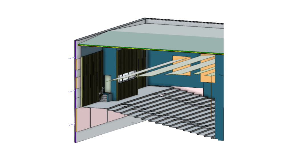 Modelo BIM do Auditório