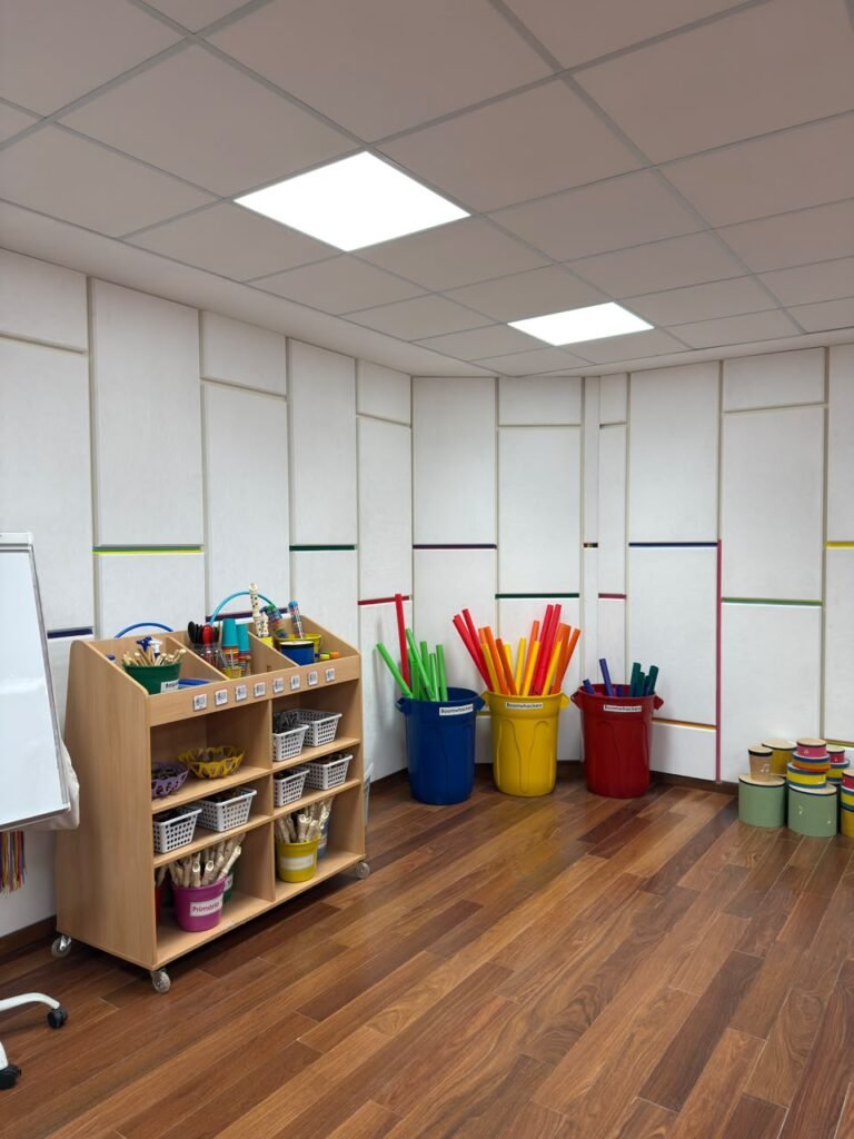Sala de música - Acústica em ambientes escolares